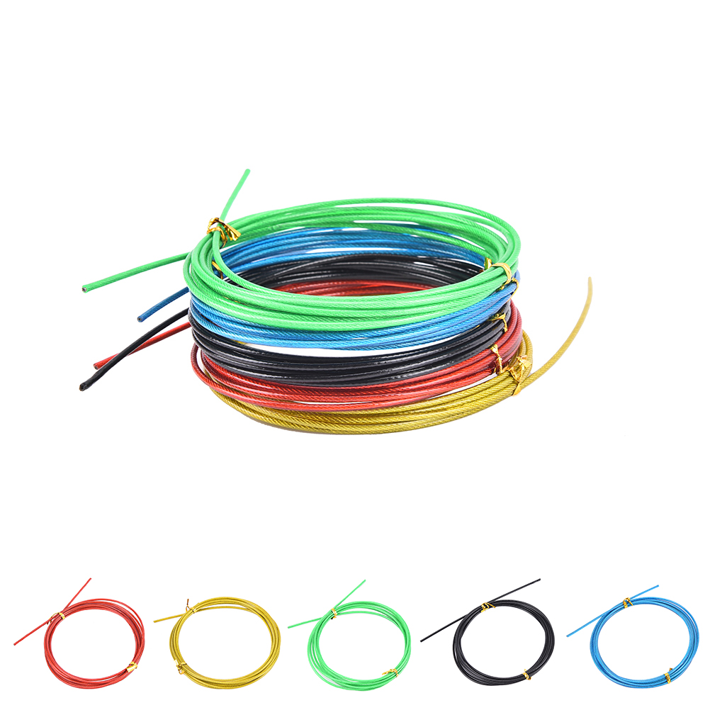 Speed Skipping Rope - Stahldraht für Springseile, 3 m, Ersatz-Crossfit-Fitnessseil,