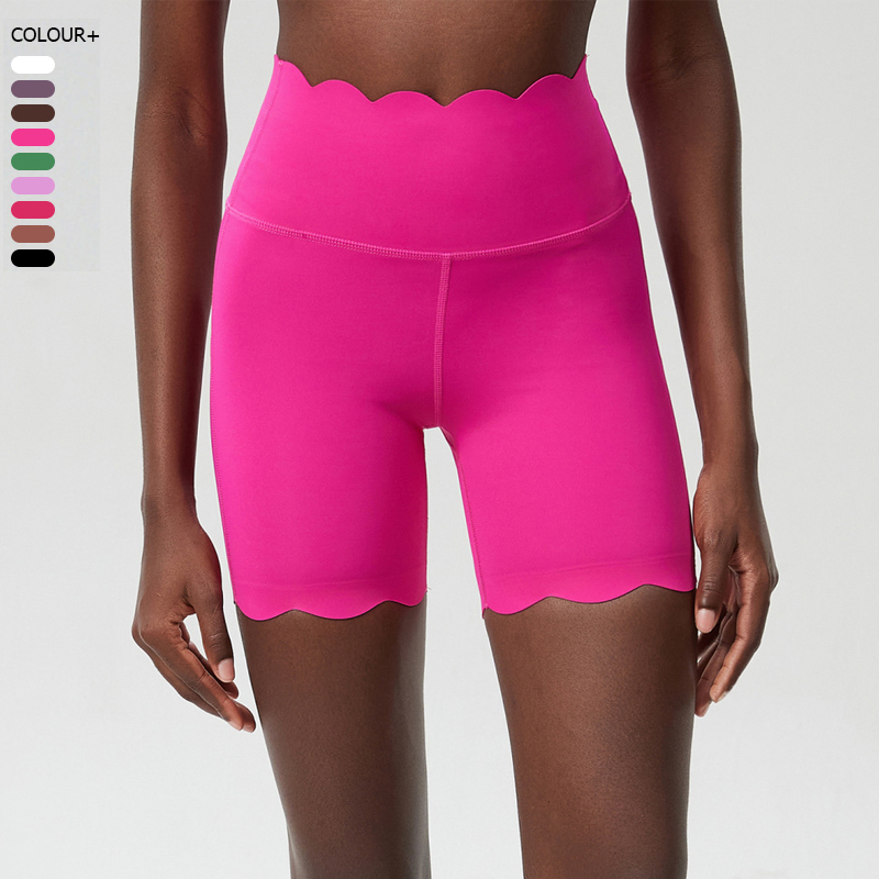 Outdoor Sport Leggings - Sommer Yoga Shorts Frauen Einfarbig Laufen