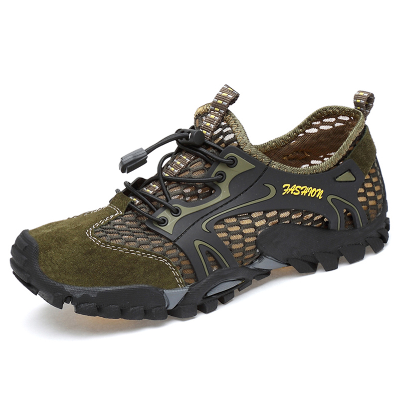 Climbing Shoe Beginner - Sommer Atmungs Männer Wandern Schuhe Wildleder