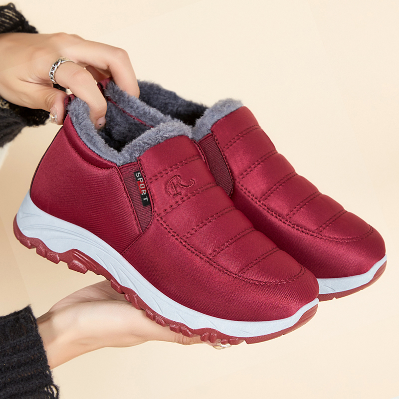 Climbing Shoe Beginner - Frauen Stiefel Schnee Plattform Plüsch Frauen