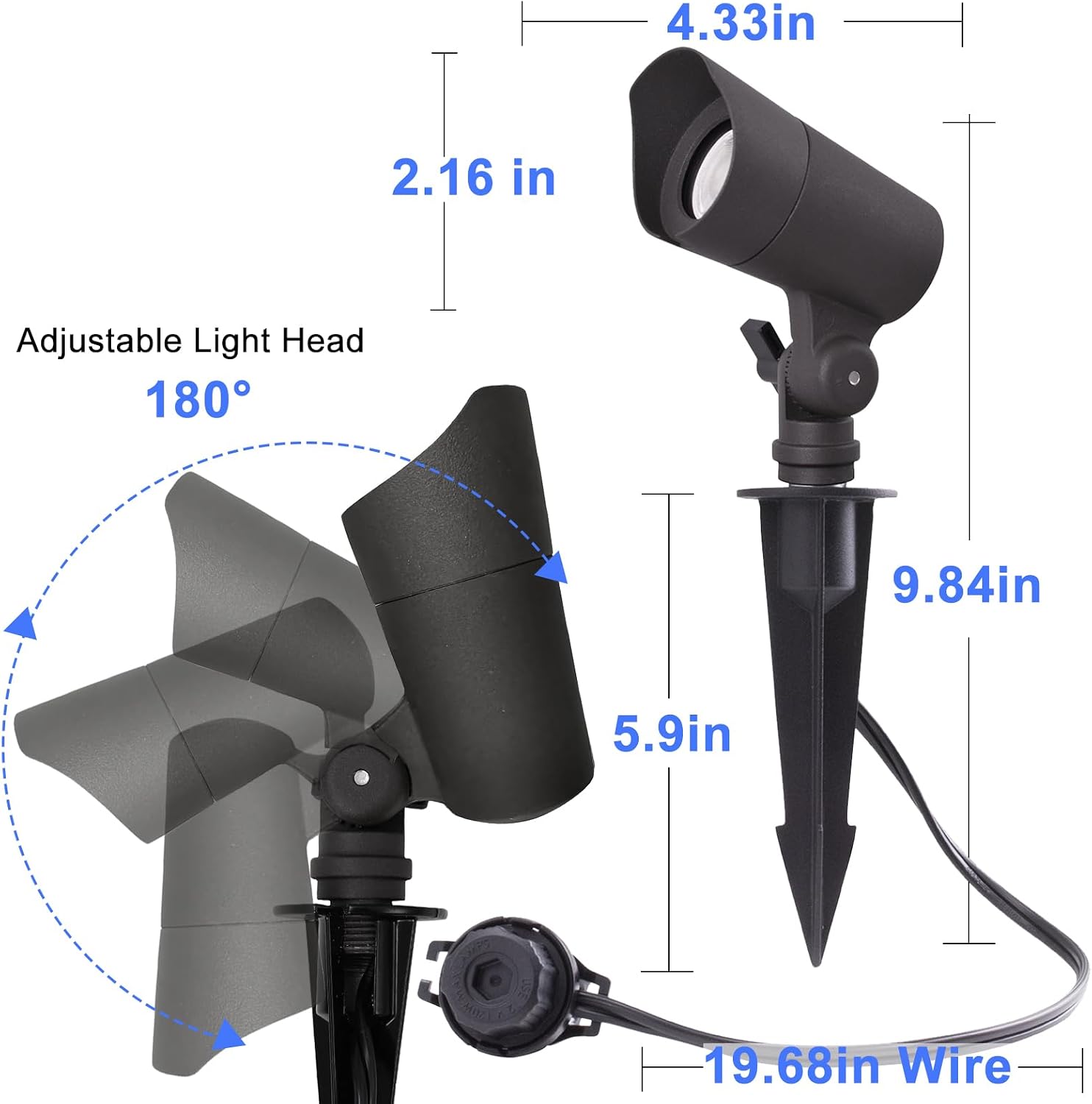 Niederspannungs-LED-Landschaft – Outdoor Spotlight Bewertung und Preis