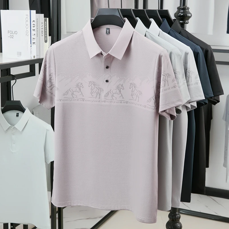 Herren-Poloshirt mit halbem Br – Polo Shirt Equestrian Bewertung und Preis