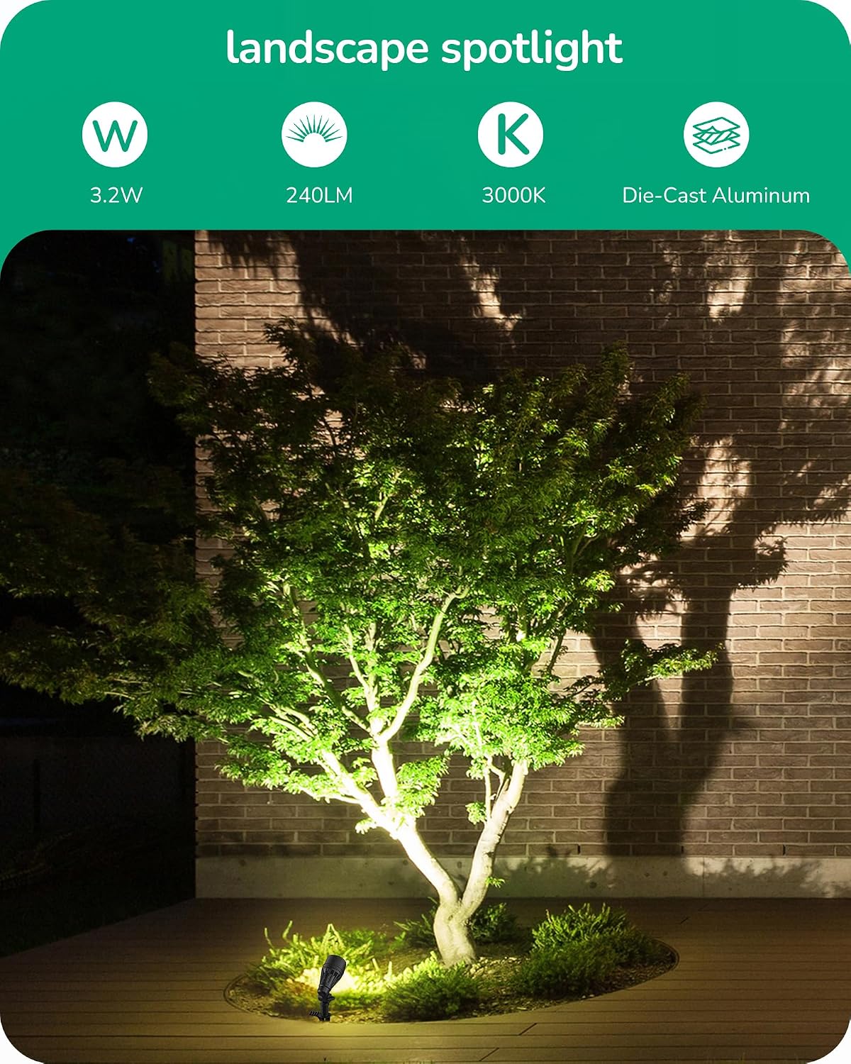 Niederspannungs-Strahler mit A – Outdoor Spotlight Bewertung und Preis