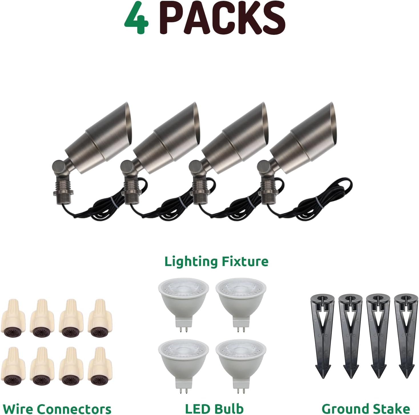 Massive Messing-LED-Landschaft – Outdoor Spotlight Bewertung und Preis