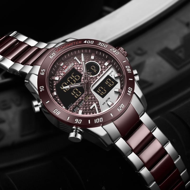 NAVIFORCE Herren Neue Analog-D – Outdoor Sport News Bewertung und Preis