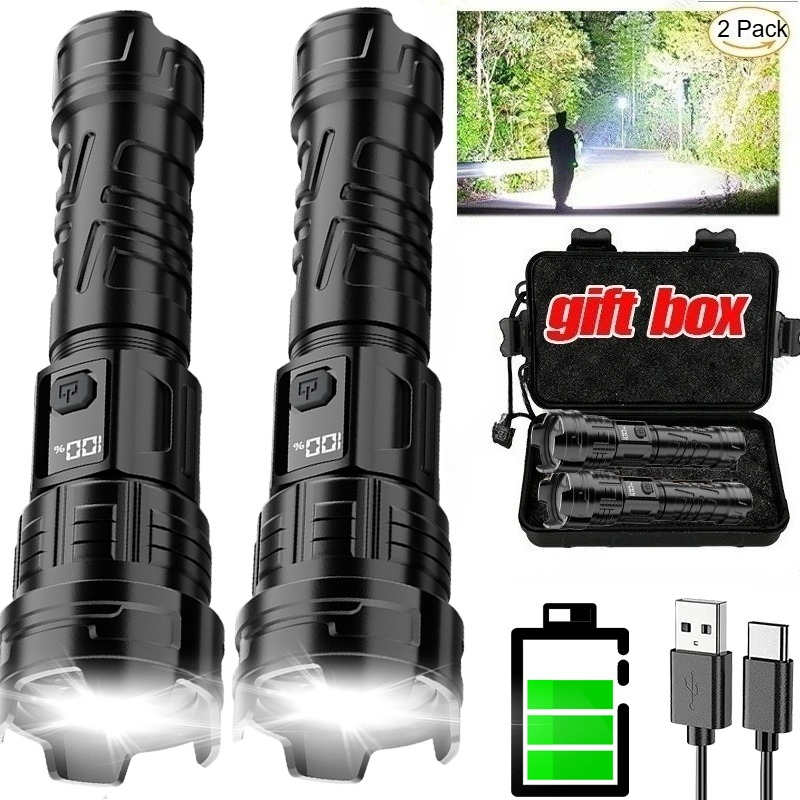 Superhelle LED-Taschenlampe, w – Outdoor Spotlight Bewertung und Preis