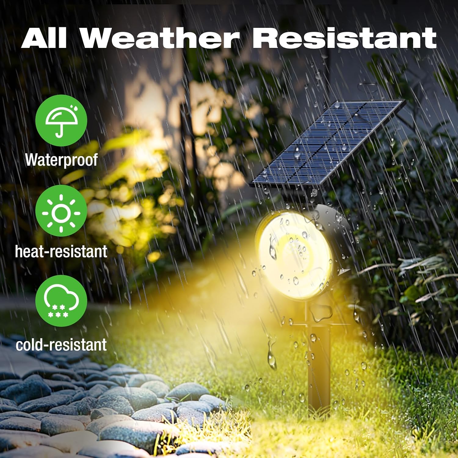 Solar-Spotlights für den Außen – Outdoor Spotlight Bewertung und Preis